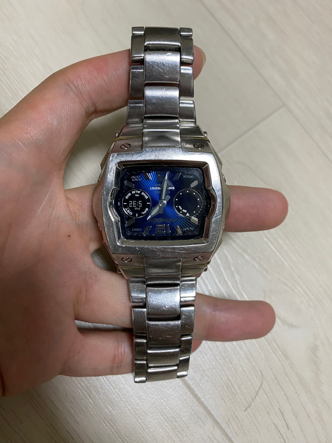 G-SHOCK 빈티지 G-011D 블루 희귀매물 상품이미지2