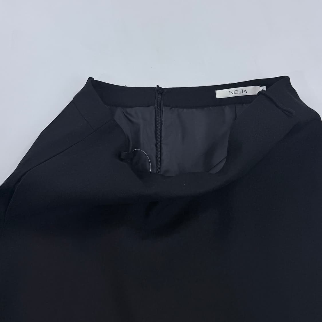 NOTIA 노티아 스탠다드핏 롱스커트 블랙 M 상품이미지3
