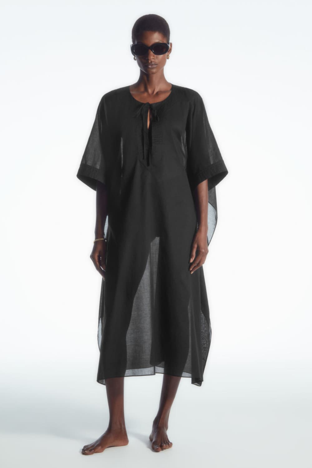 Cos 코스 리넨 기모노 원피스 상품이미지4