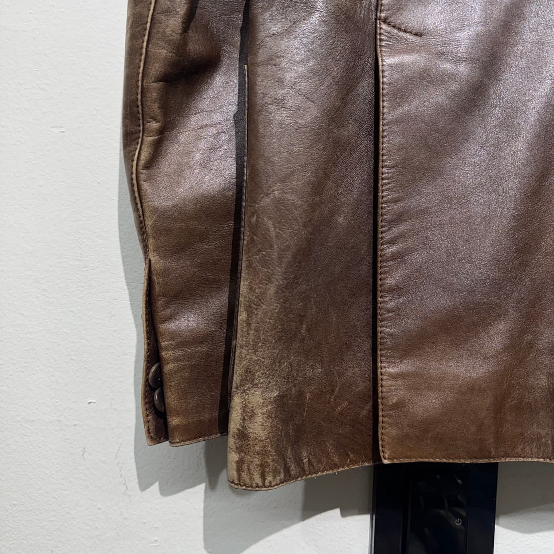 [50] 빈티지 프라다 레더 블레이저 상품이미지9