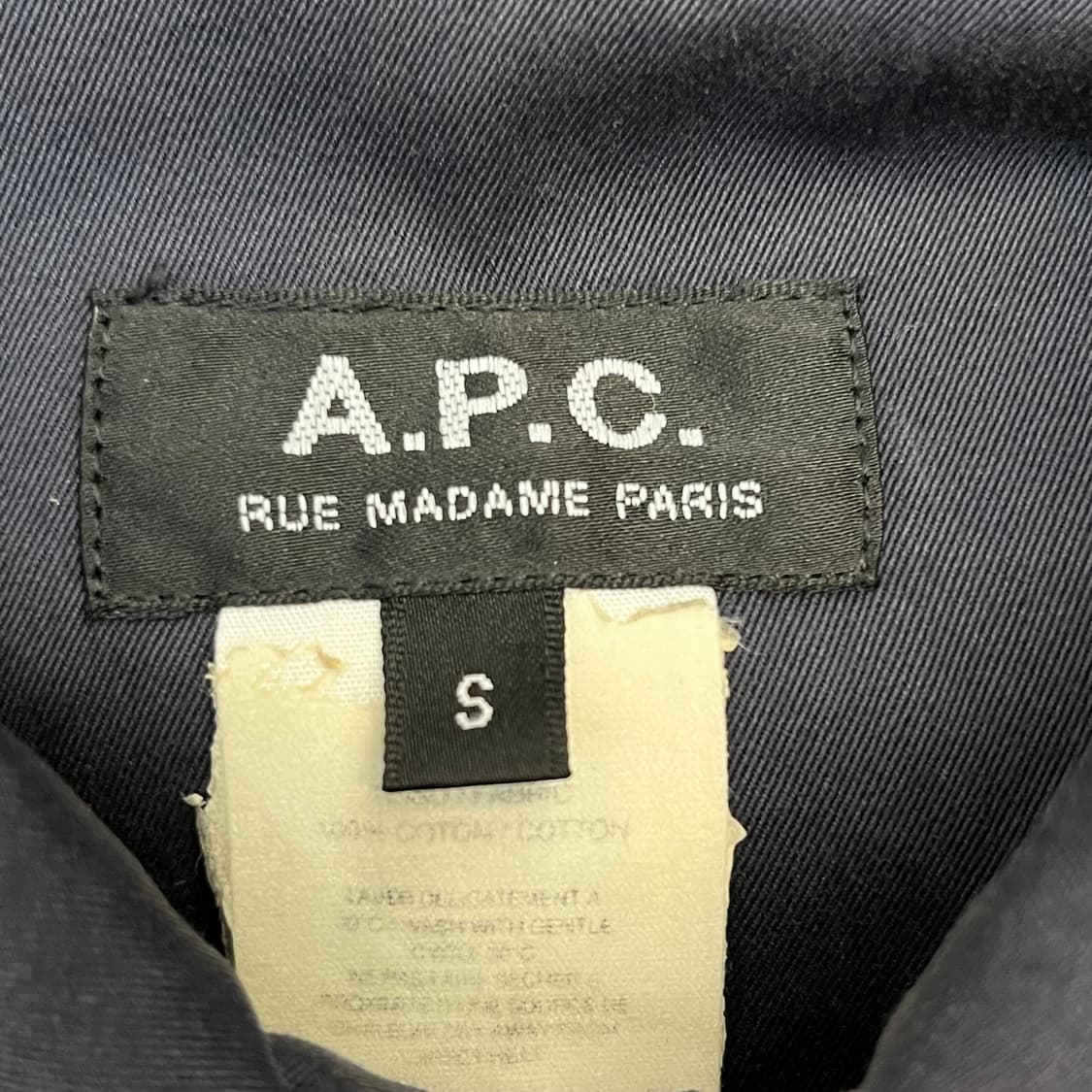 아페쎄 여성 롱 셔츠 (S) 상품이미지3