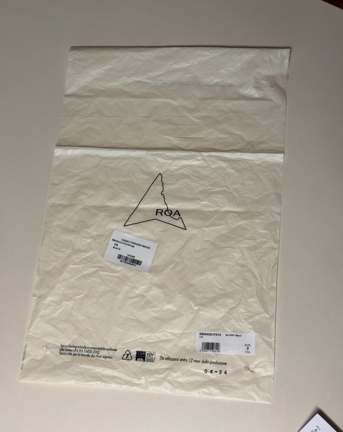 로아 roa hiking 러닝 캡 새제품 블랙 상품이미지2