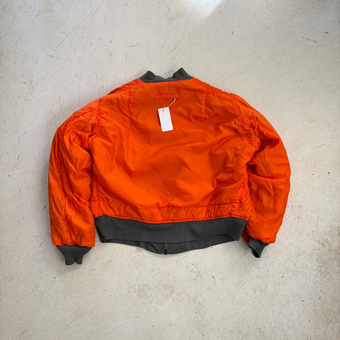 90s USA 알파 인더스트리 빈티지 MA-1 플라이트 자켓 L 상품이미지9