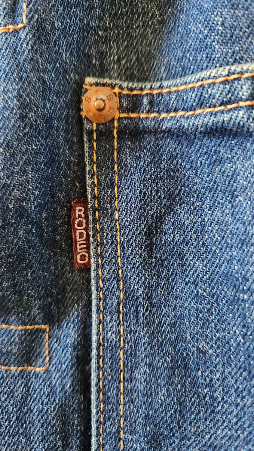 90s 라핀 로데오 대전판 데님자켓 리바이스 s506xx 복각 상품이미지7