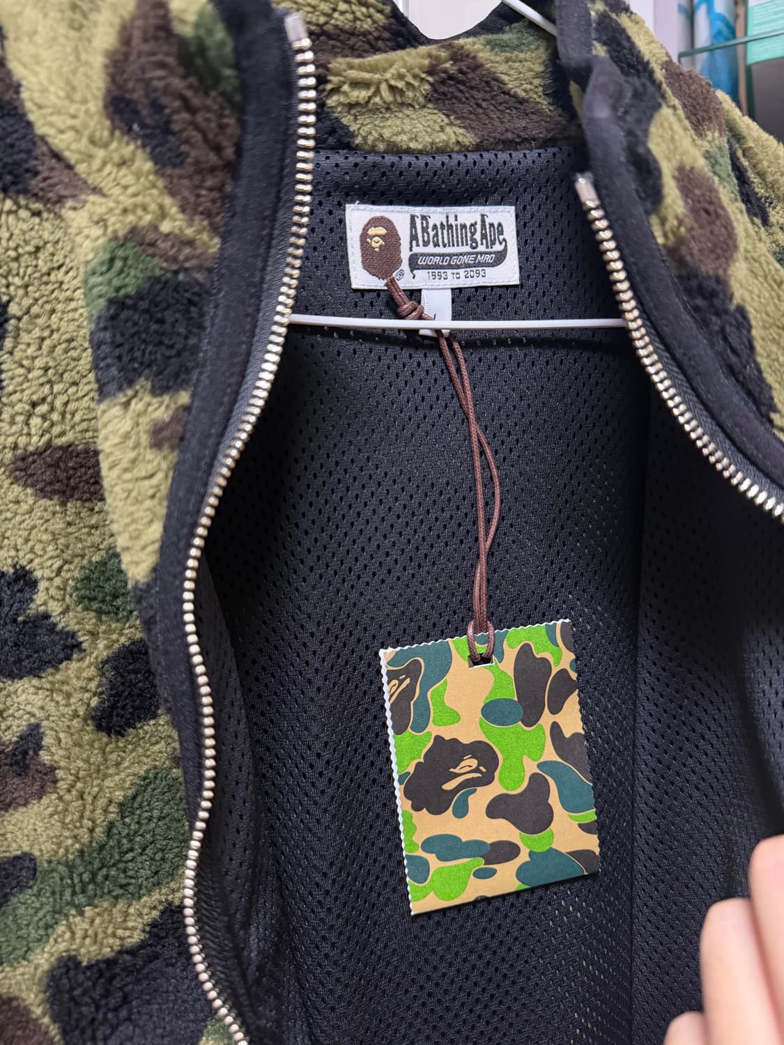 베이프 양털 후리스 상품이미지2