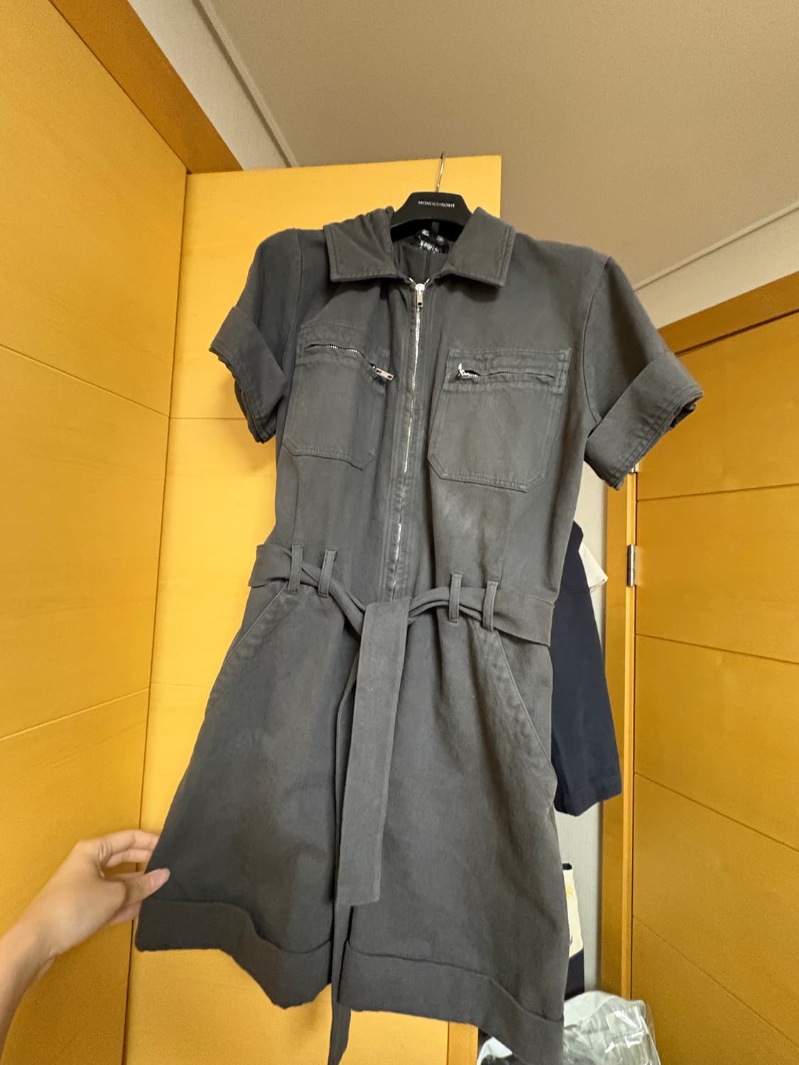 A.P.C 아페쎄 점프수트 - 차콜 38 상품이미지1