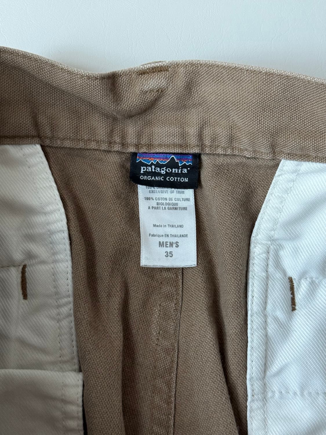파타고니아 치노 팬츠 브라운 상품이미지3