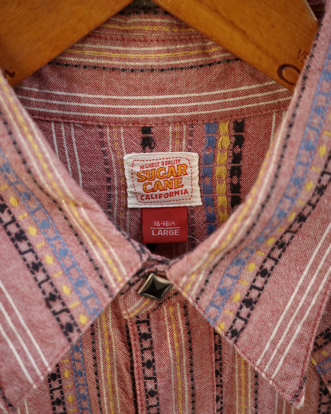 슈가 케인 아즈텍 패턴 웨스턴 셔츠 상품이미지3