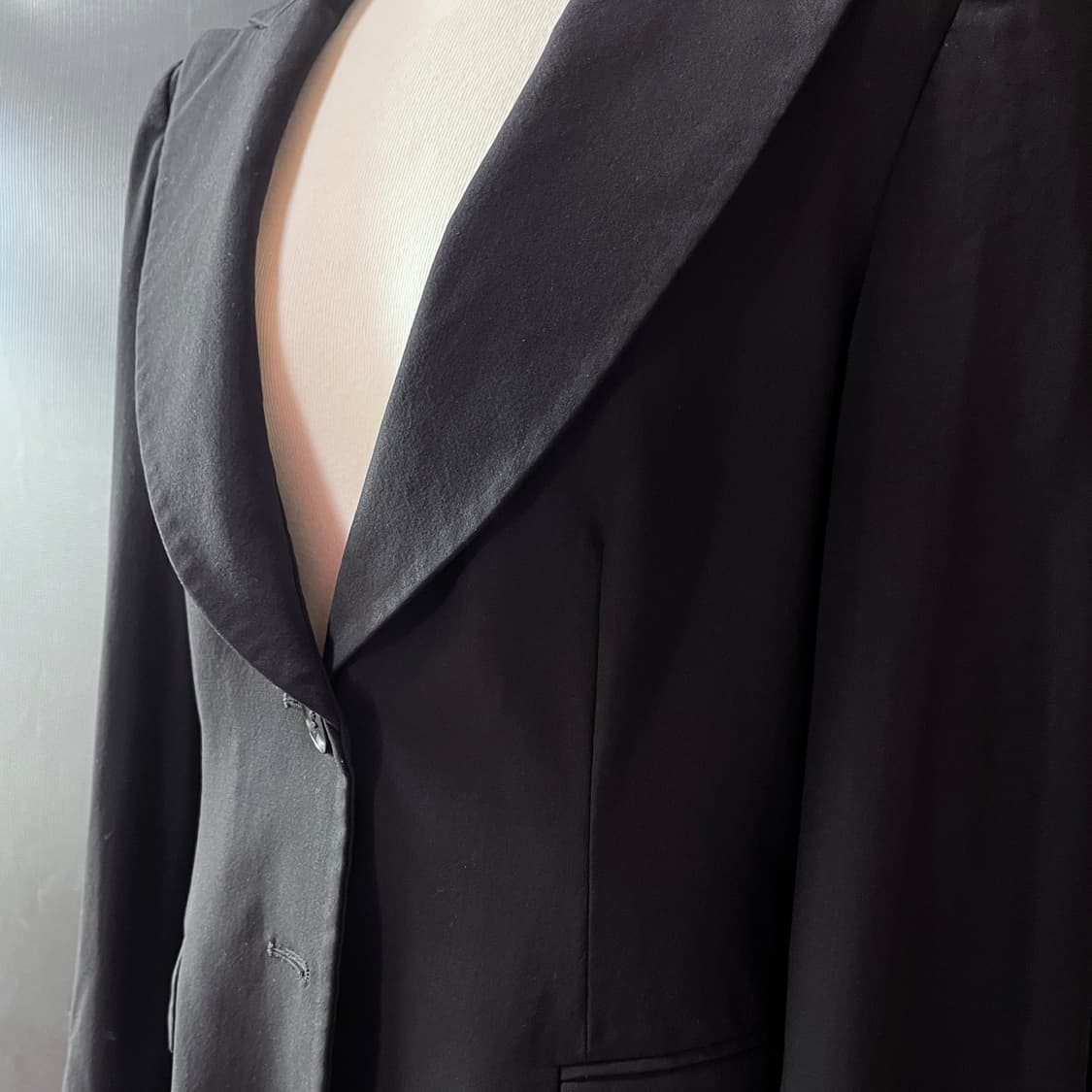 엠포리오 아르마니 Made in Italy 실크 테일러드 자켓 상품이미지6