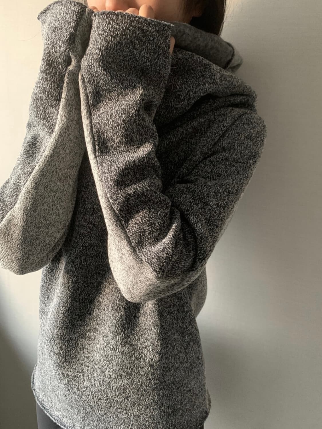 loooong neck knit top 상품이미지2