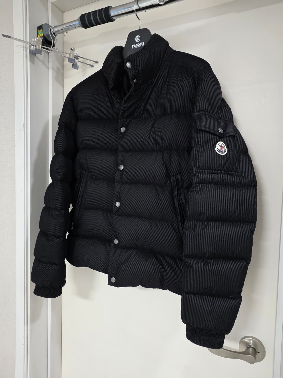 새상품급 몽클레어 코듀로이 체크패턴 패딩 LULE 급처 상품이미지3