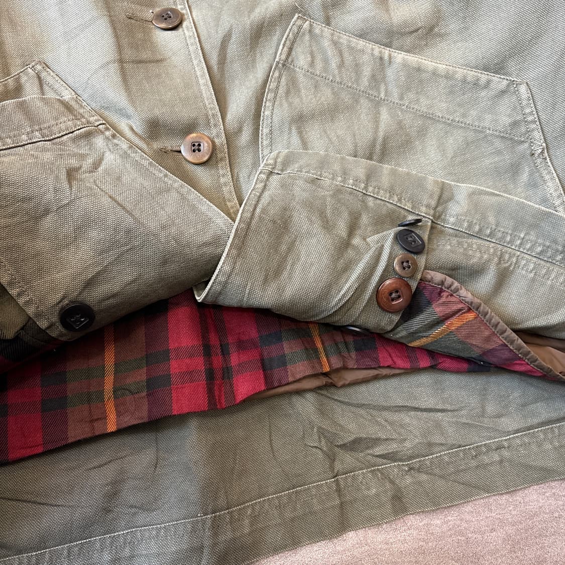 L.L.bean 엘엘빈 카키 헌팅 자켓 상품이미지6