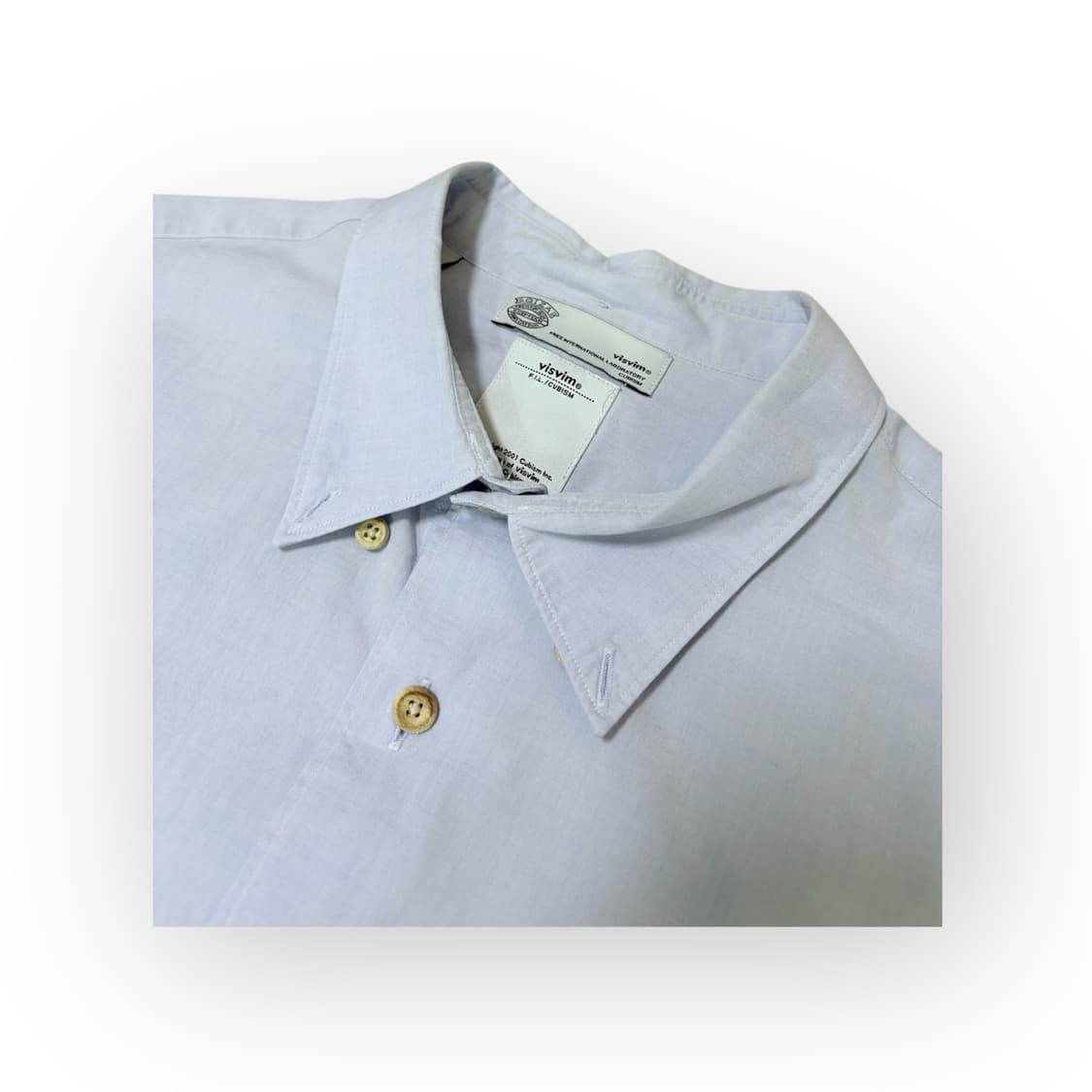 Visvim Dot Patch Cotton Linen Shirt - 상품이미지3