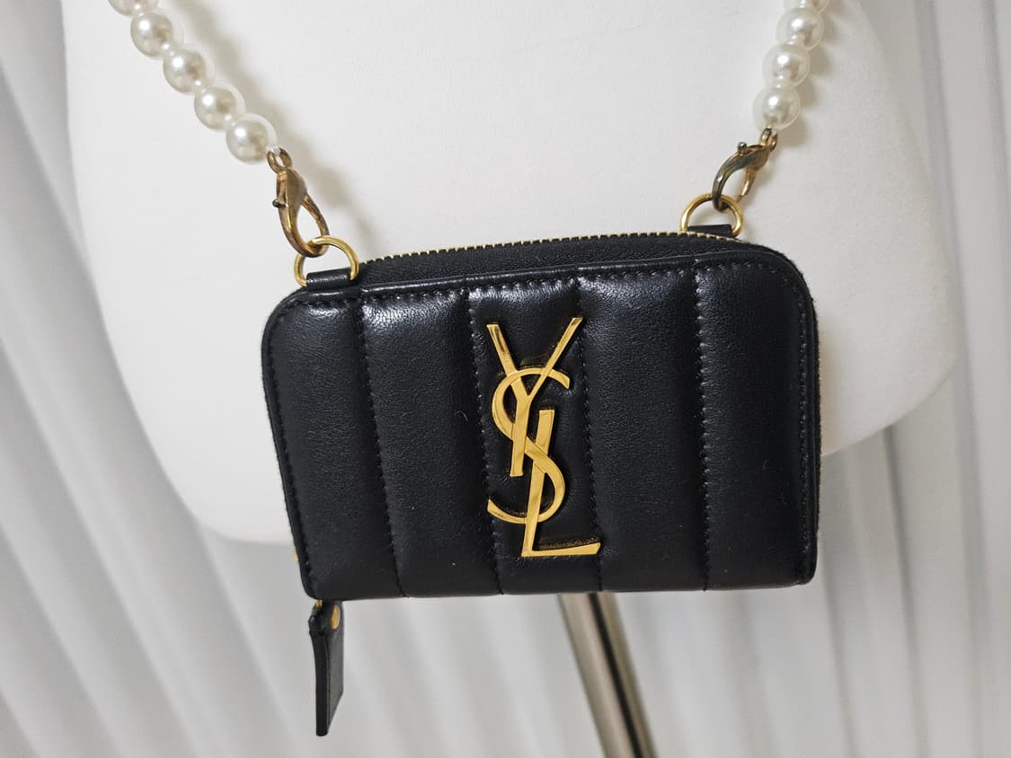 생로랑  지퍼돌이 카드지갑(정품) 상품이미지2