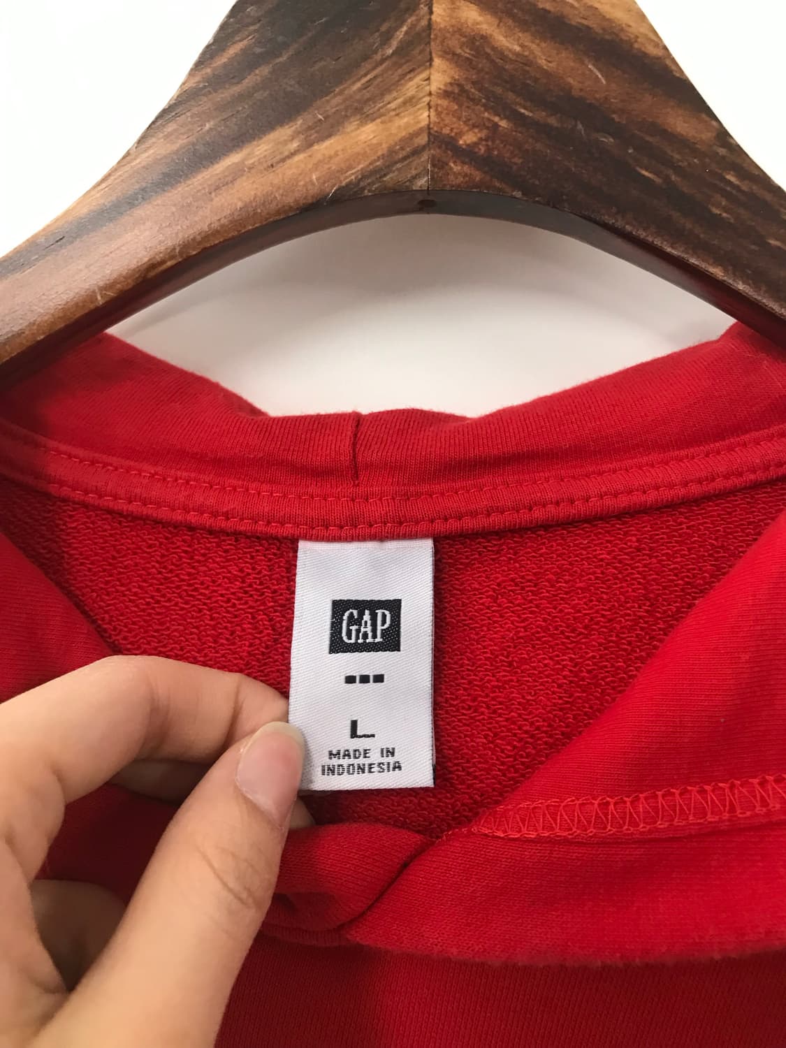 Gap 갭 레드 후드티 상품이미지6