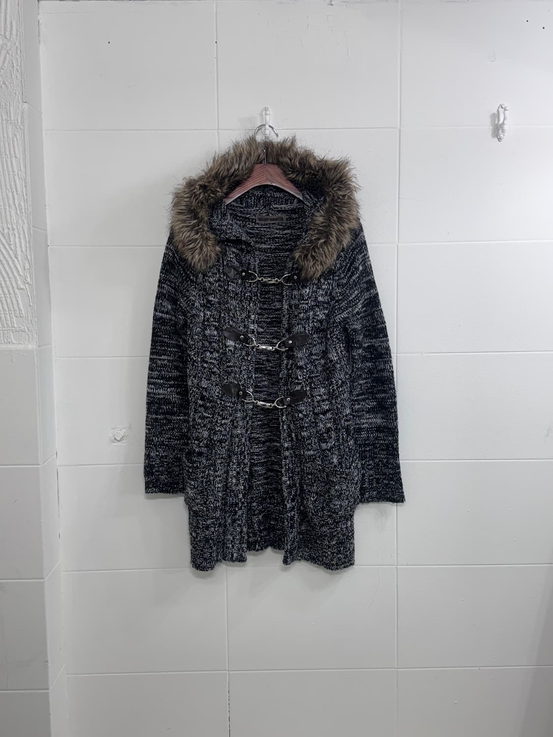 도트 니혼진 무채색 레오파드 갸루 코디세트  상품이미지5