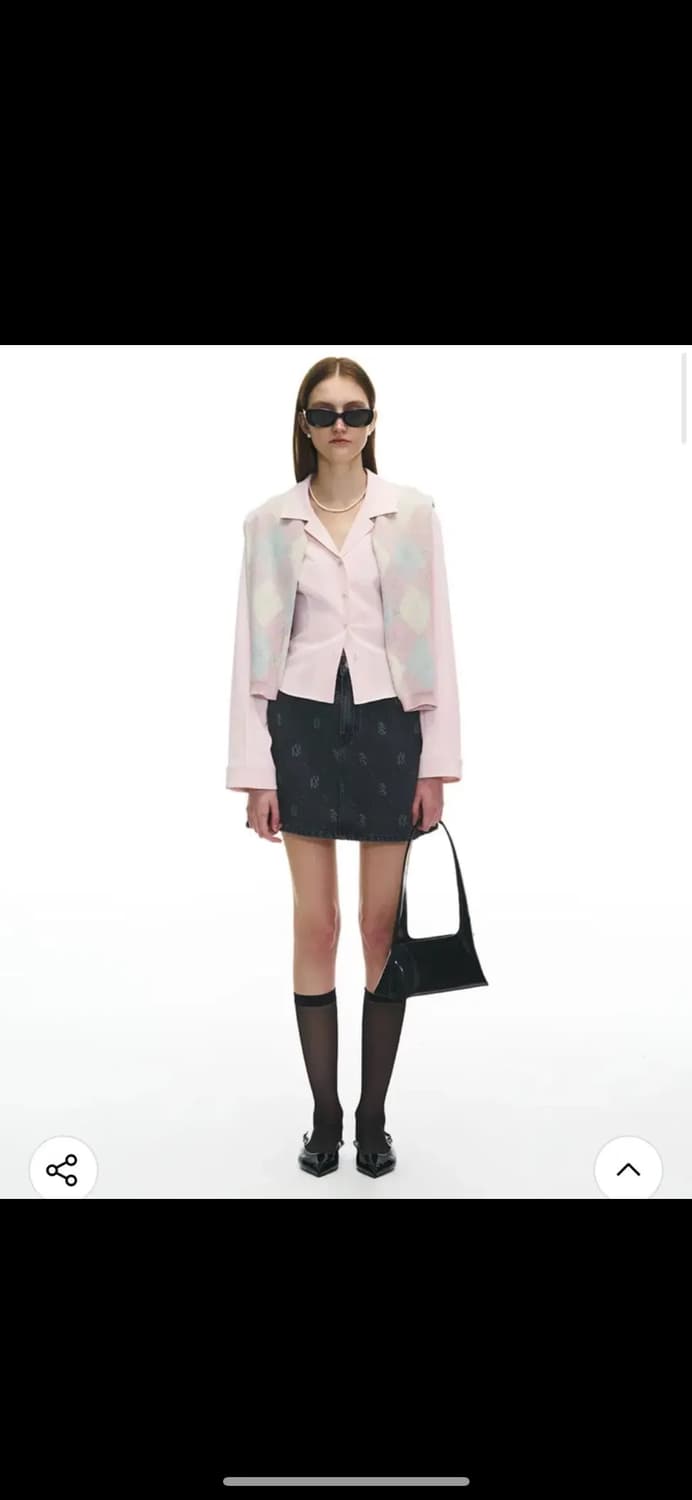 그로브 bero 블라우스 핑크 상품이미지1