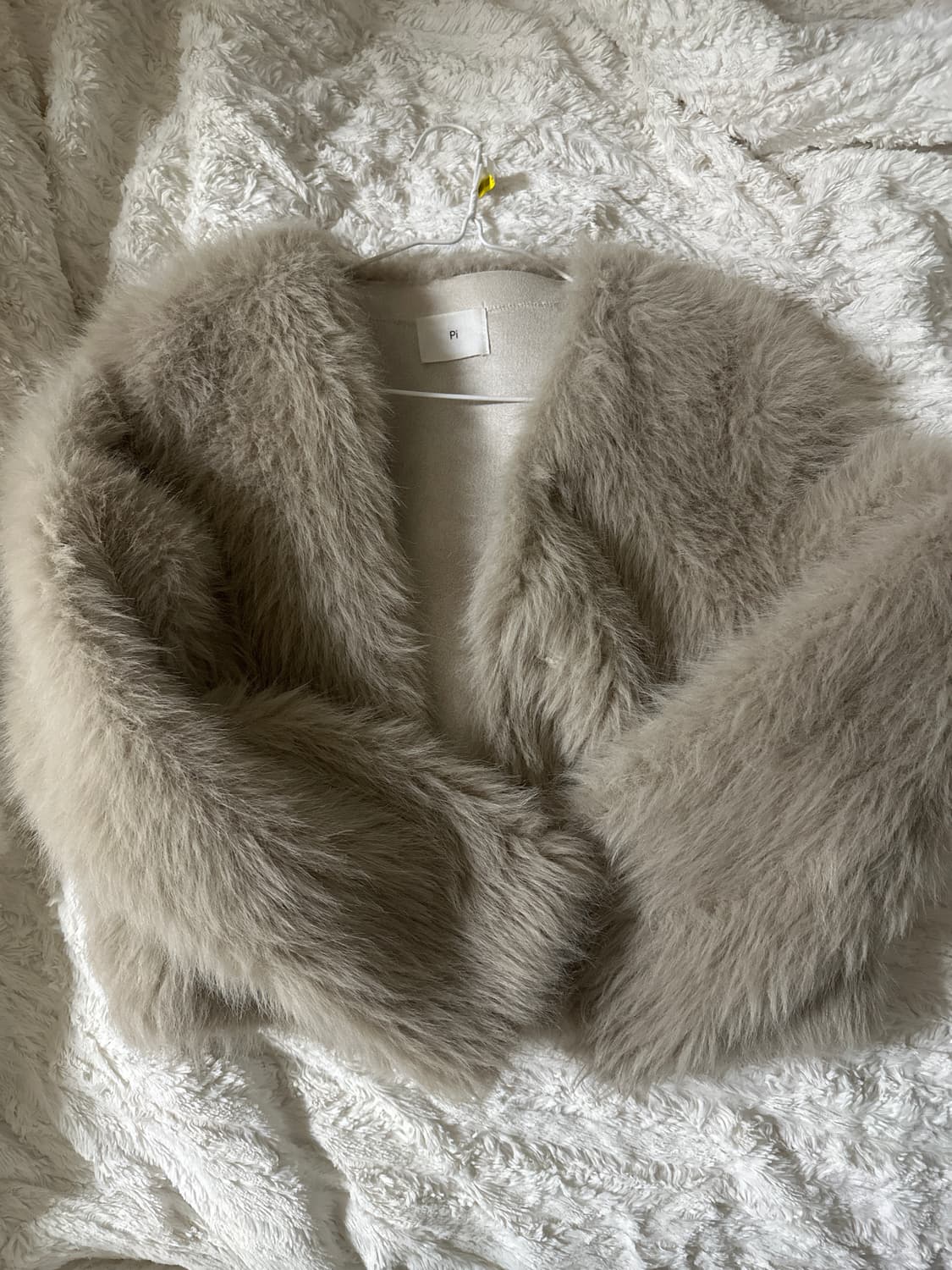 퍼 자켓  연한브라운  상품이미지2