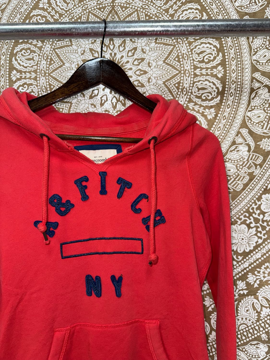 아베크롬비 여성 기모 자수 후드티  상품이미지4