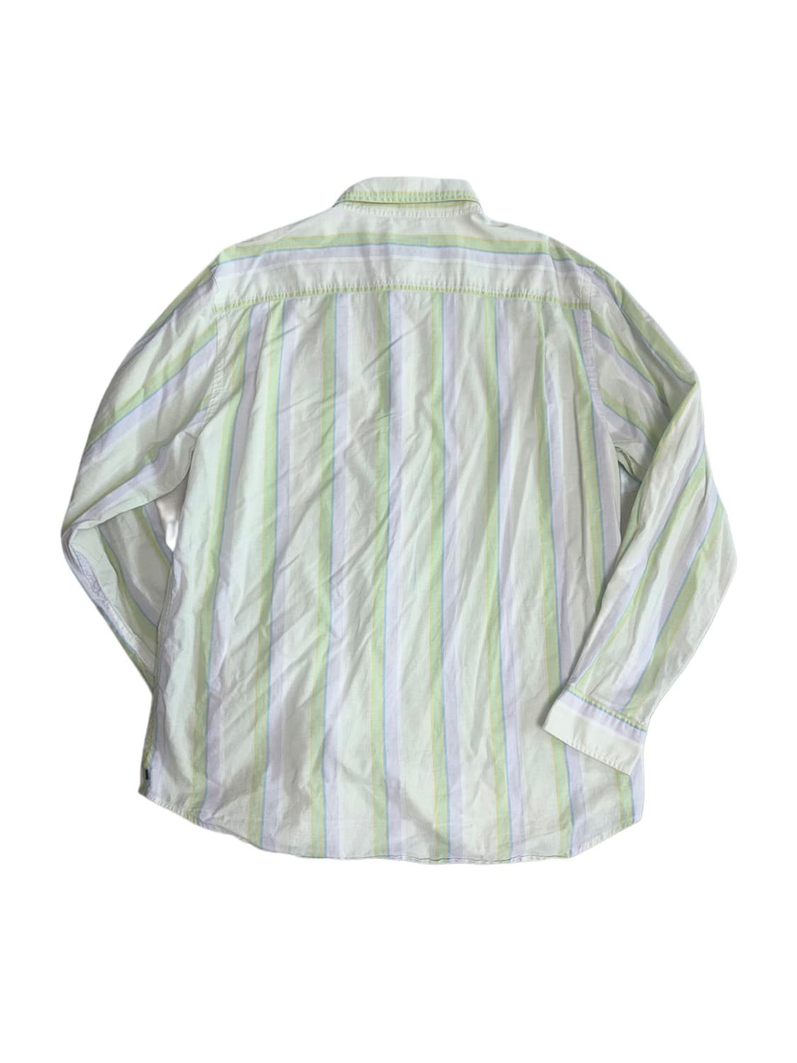 90s 올드갭 스트라이프 코튼 셔츠  상품이미지2