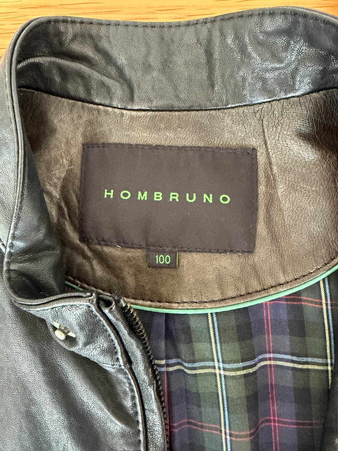 Pre owned 램스킨 레더 자켓 상품이미지7