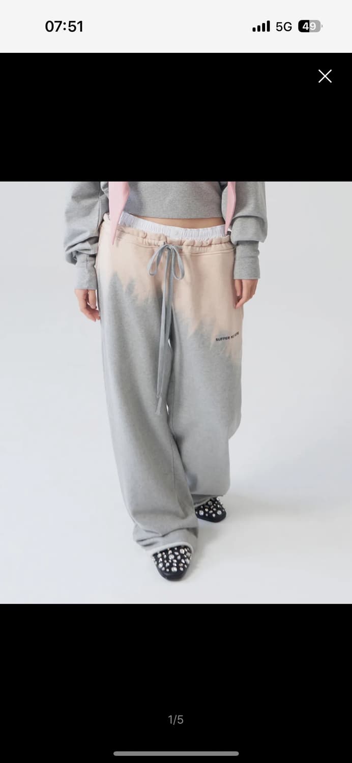 새상품)경 gyeong Panty With Sweatpants_Gary 상품이미지1