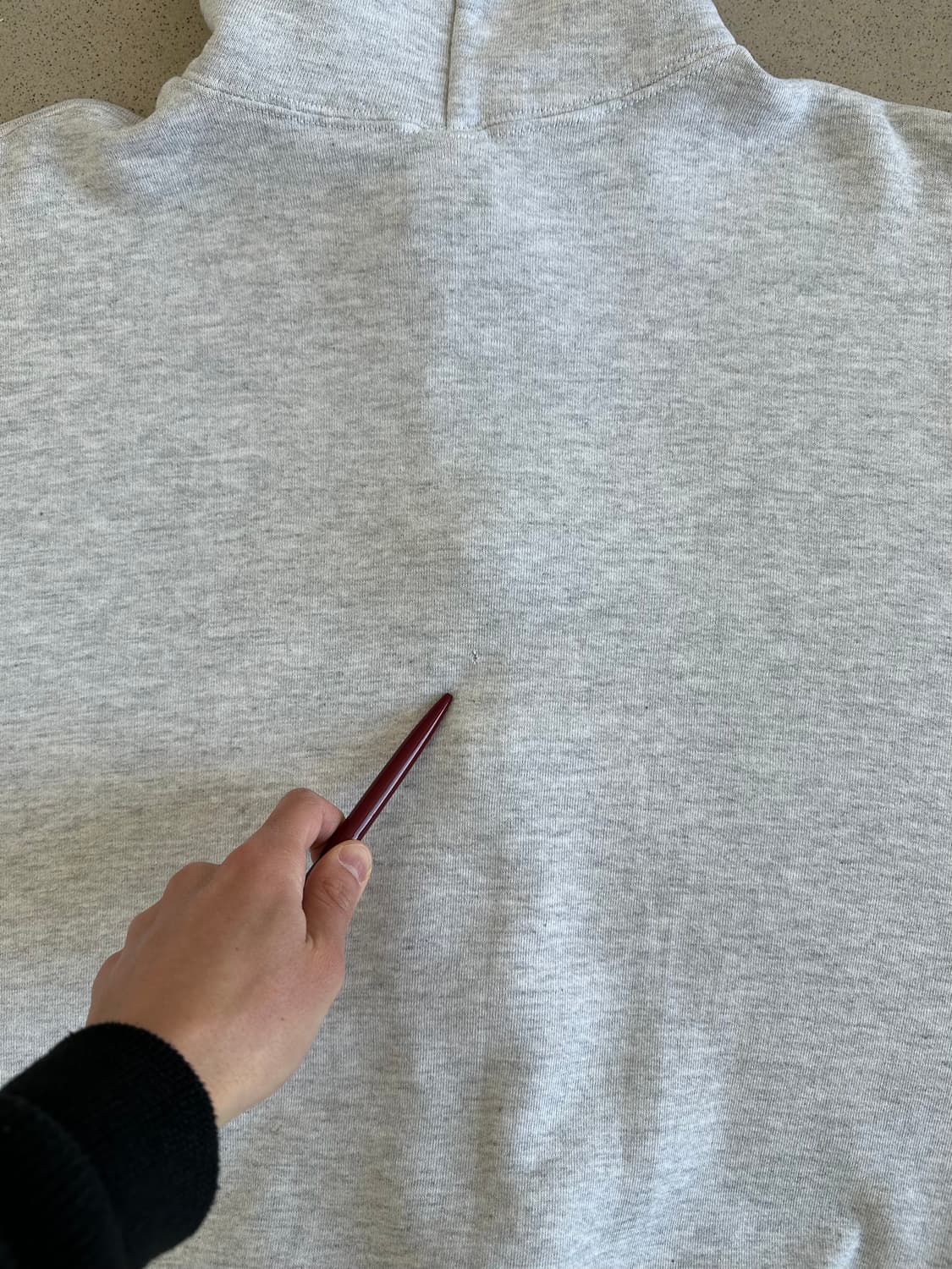 90s 빈티지 러셀 후드집업 그레이 XXL USA 상품이미지8