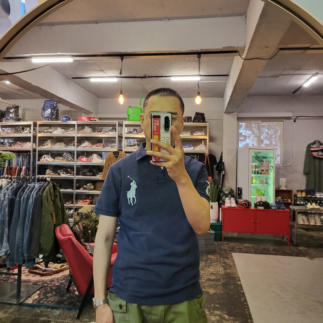 폴로 랄프로렌 빅 포니 PK 셔츠 (M) 상품이미지3