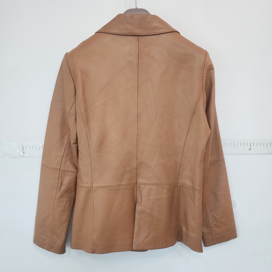 명품 브라운 양가죽 자켓 상품이미지8