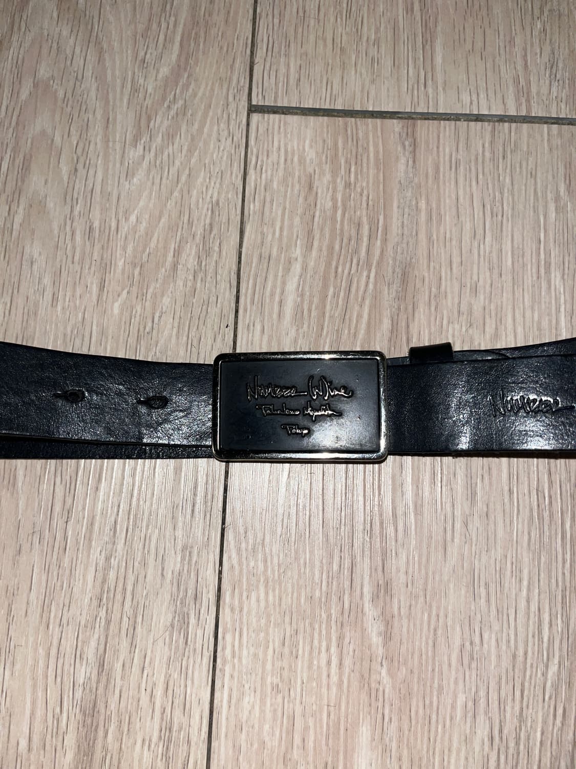 넘버나인 가죽벨트 상품이미지1