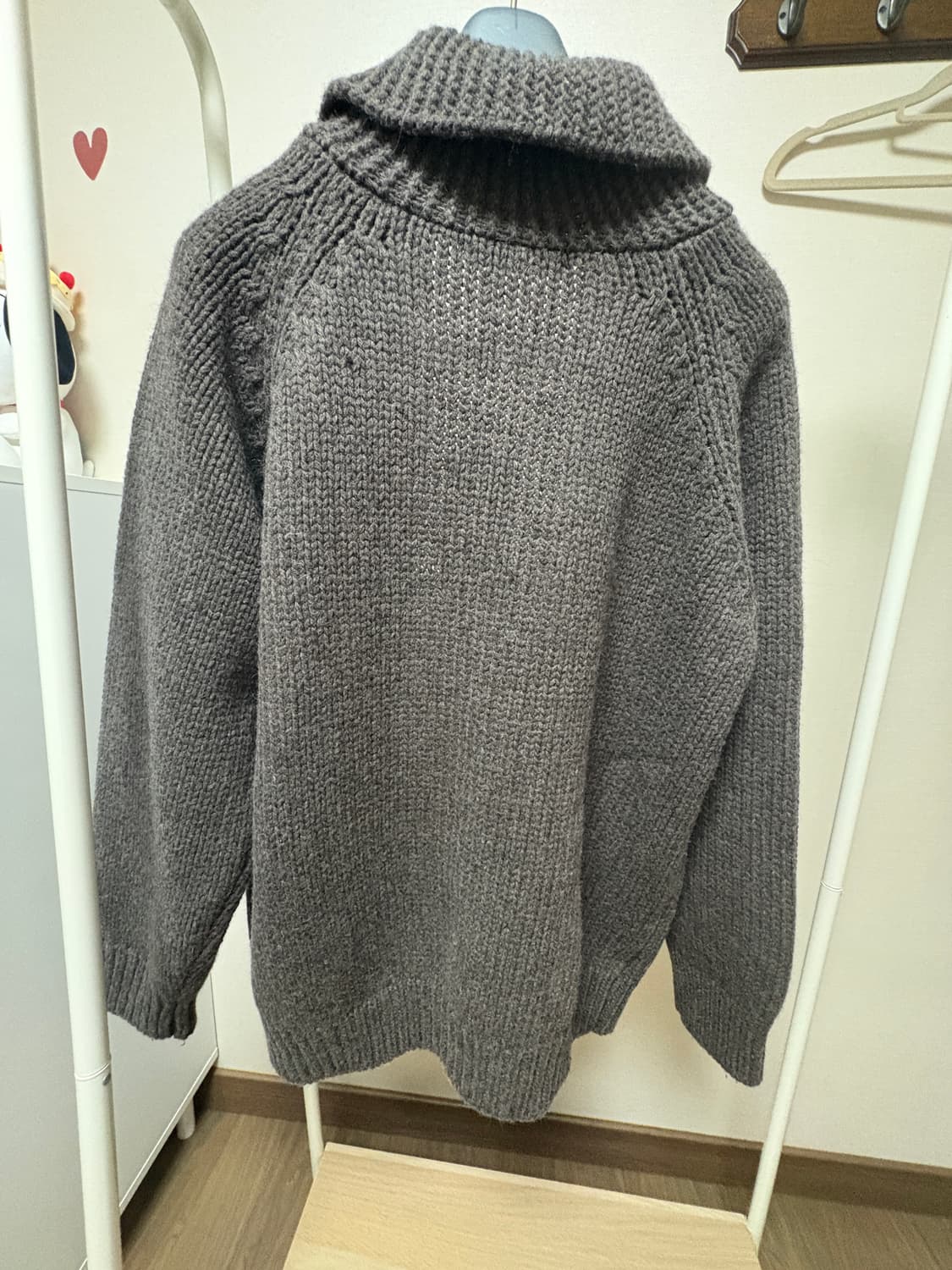 프리즘웍스 니트집업 상품이미지5