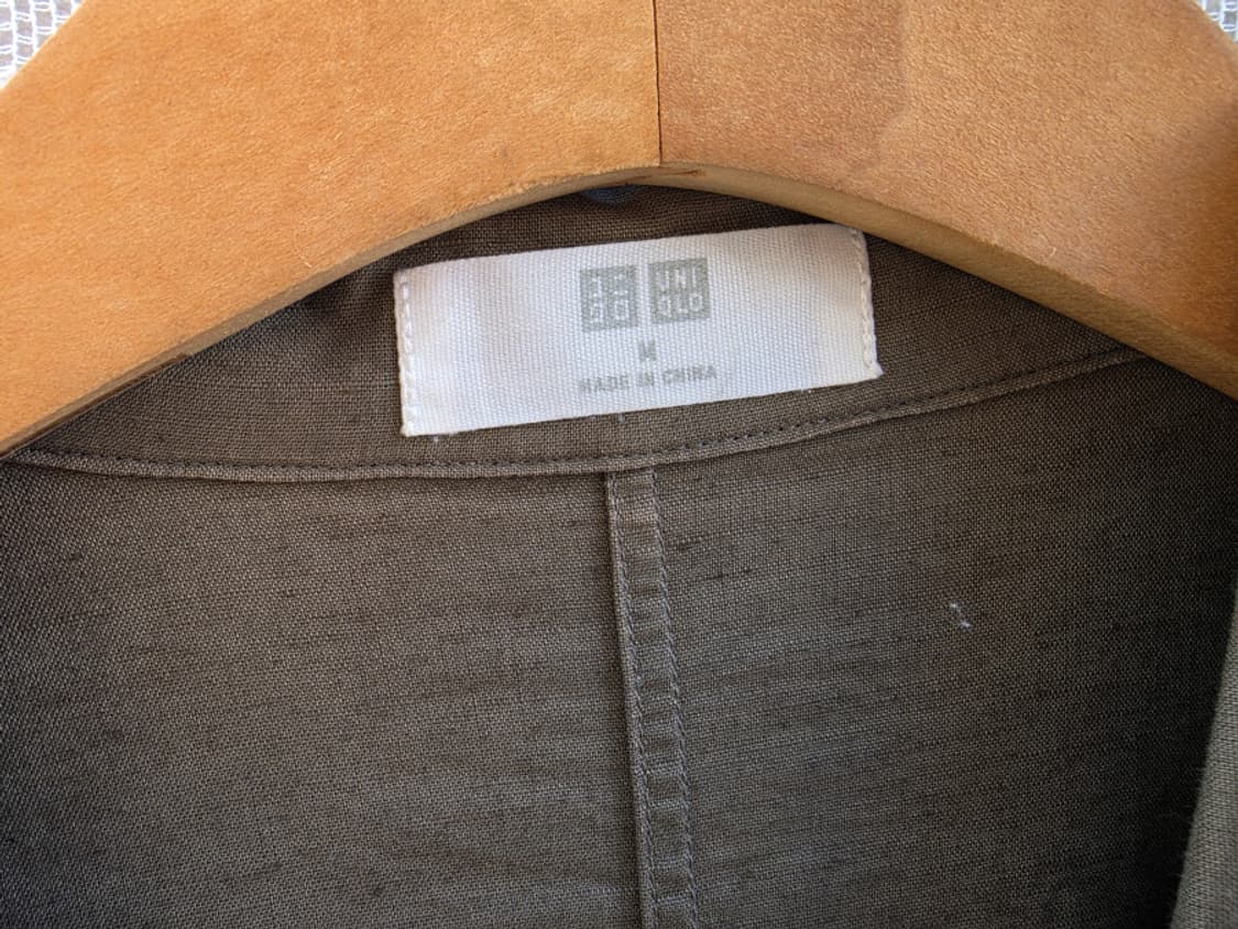 유니클로 리넨 블렌드 로브원피스 상품이미지4