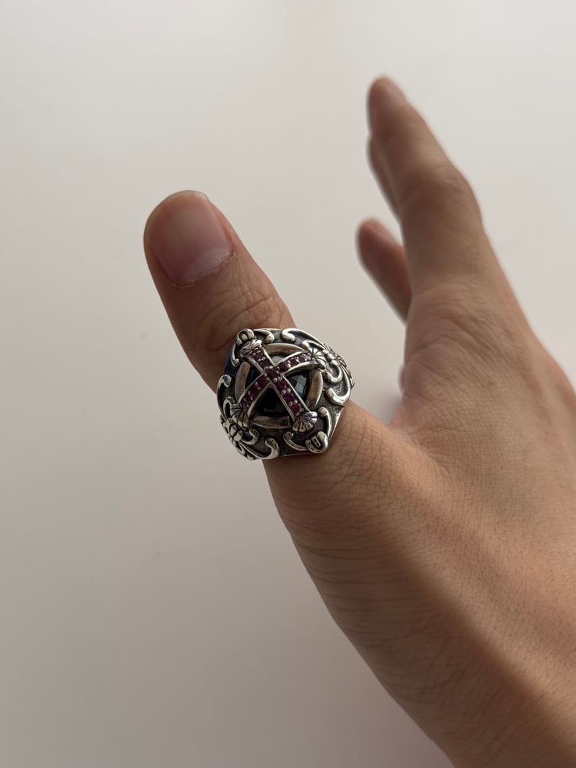 CROSS SHAPE RING 십자가 모양 반지 상품이미지2