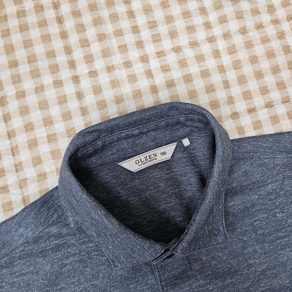 올젠 긴소매 카라티 남자100 상품이미지2