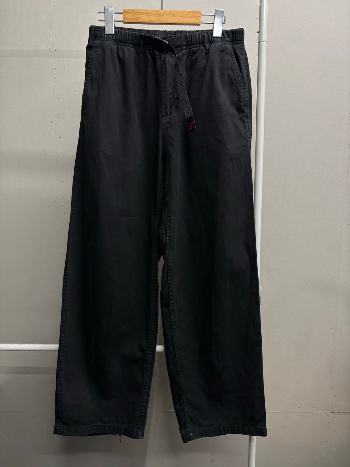 그라미치 블랙 와이드 팬츠 상품이미지2