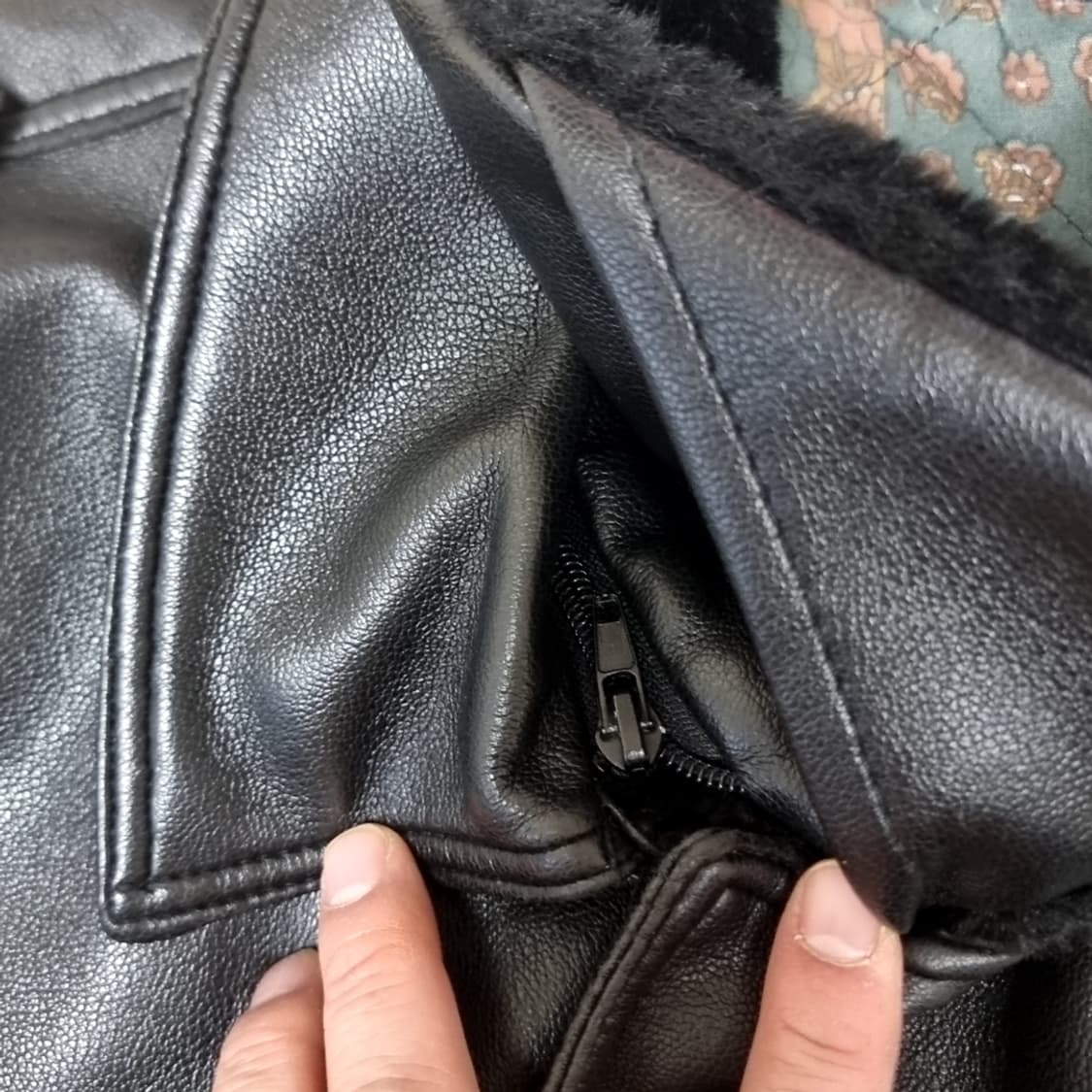 유에스포스 미제 양가죽 g-1 항공자켓(105) 상품이미지4