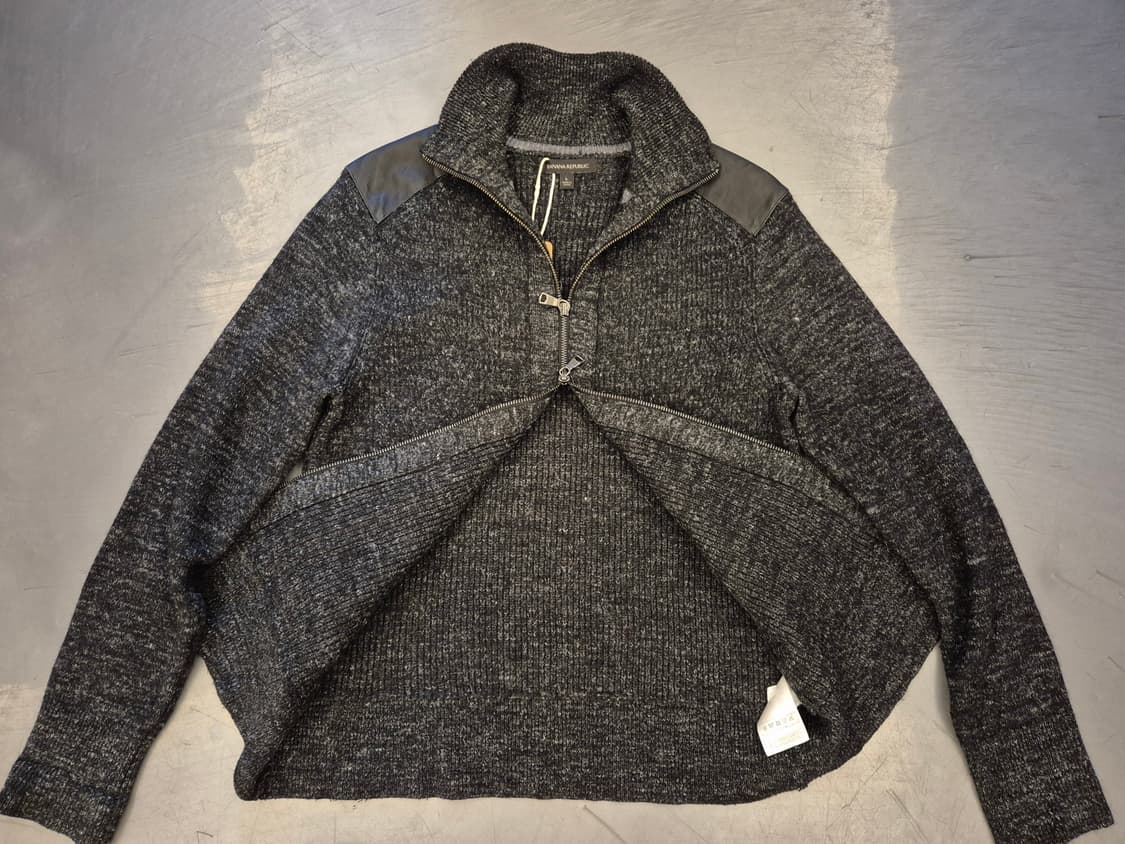 00s 바나나리퍼블릭 니트 짚업 상품이미지2