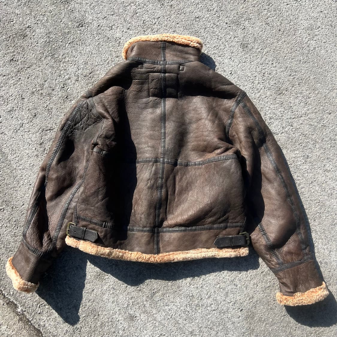 빈티지 B-3 무톤 자켓 상품이미지5