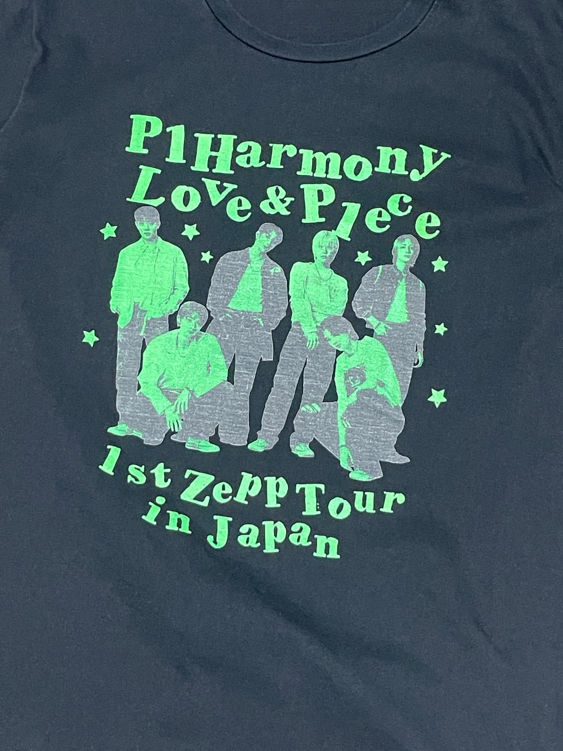 P1Harmony 일본 투어 한정 그래픽 반팔 티셔츠 J02701 상품이미지2