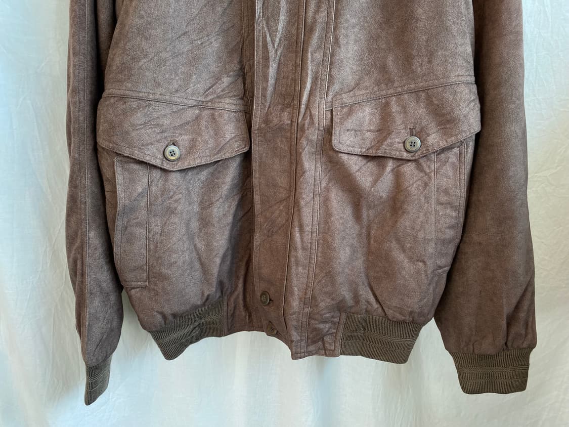 NICRO 스웨이드 블루종(MEN L) 상품이미지5