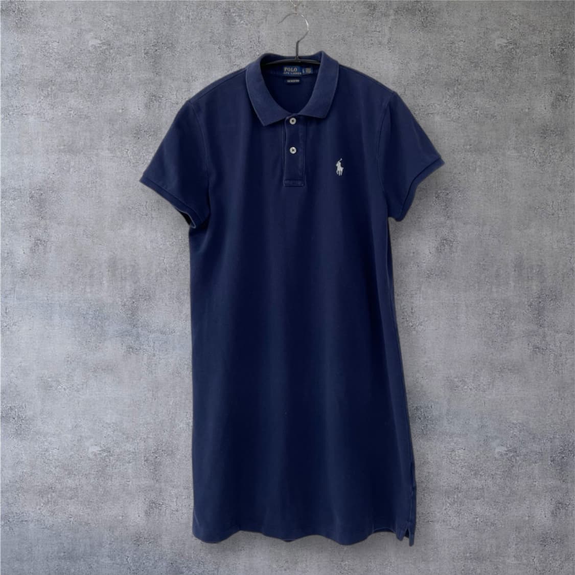 폴로 랄프로렌 네이비 메쉬 미니 카라 원피스 L 상품이미지8