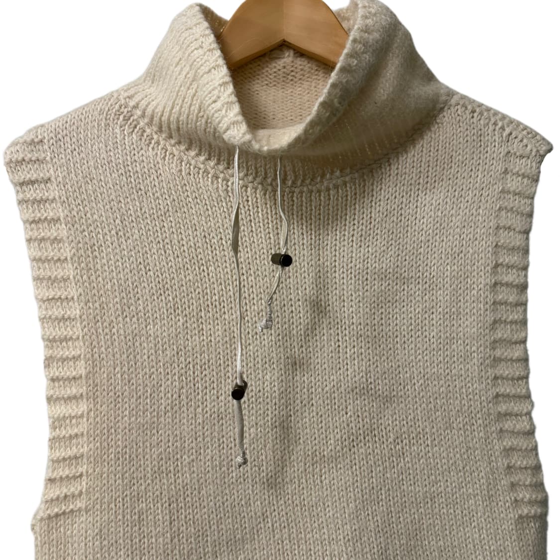 GEORGES RECH 울 폴라 니트 조끼 상품이미지3