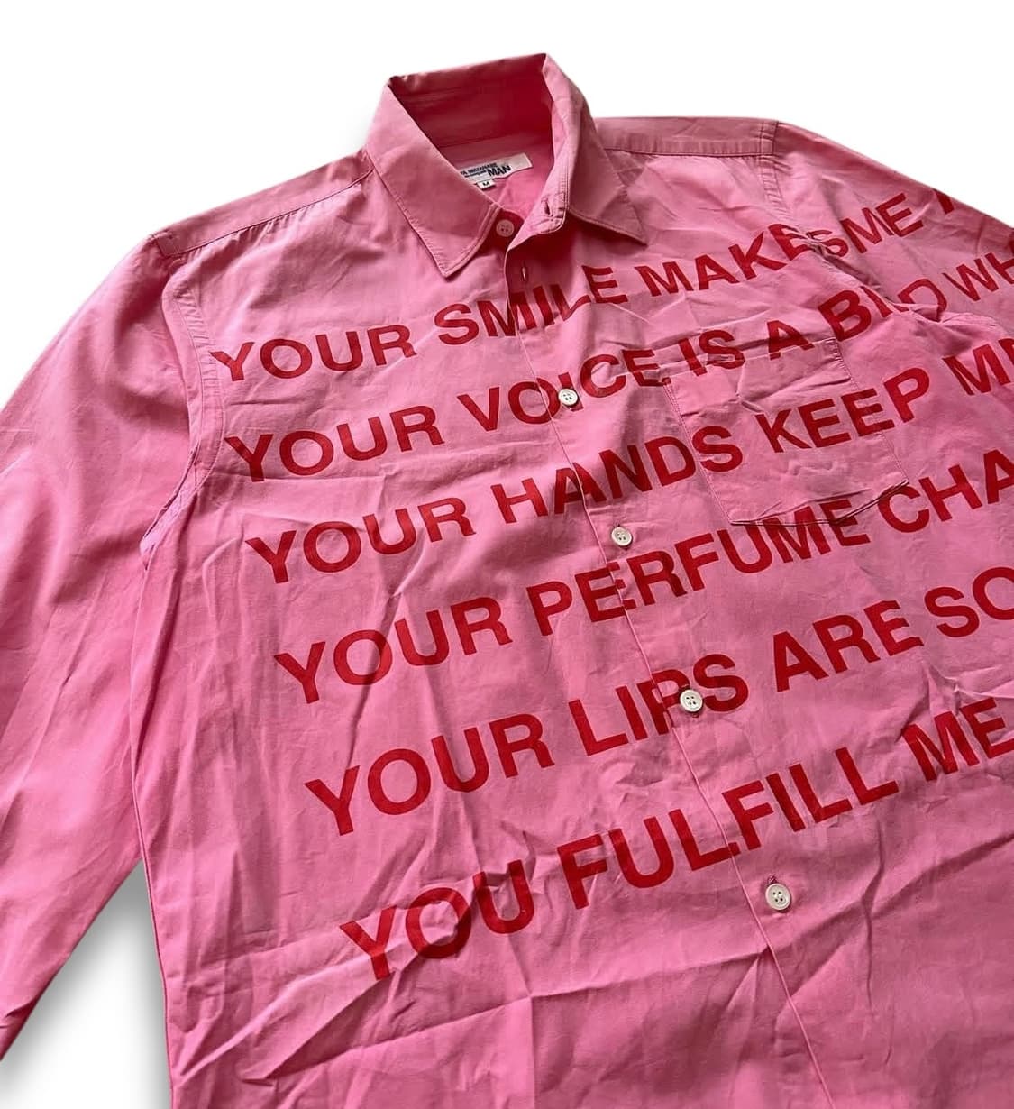 준야와타나베 2002 POEM 셔츠 상품이미지2