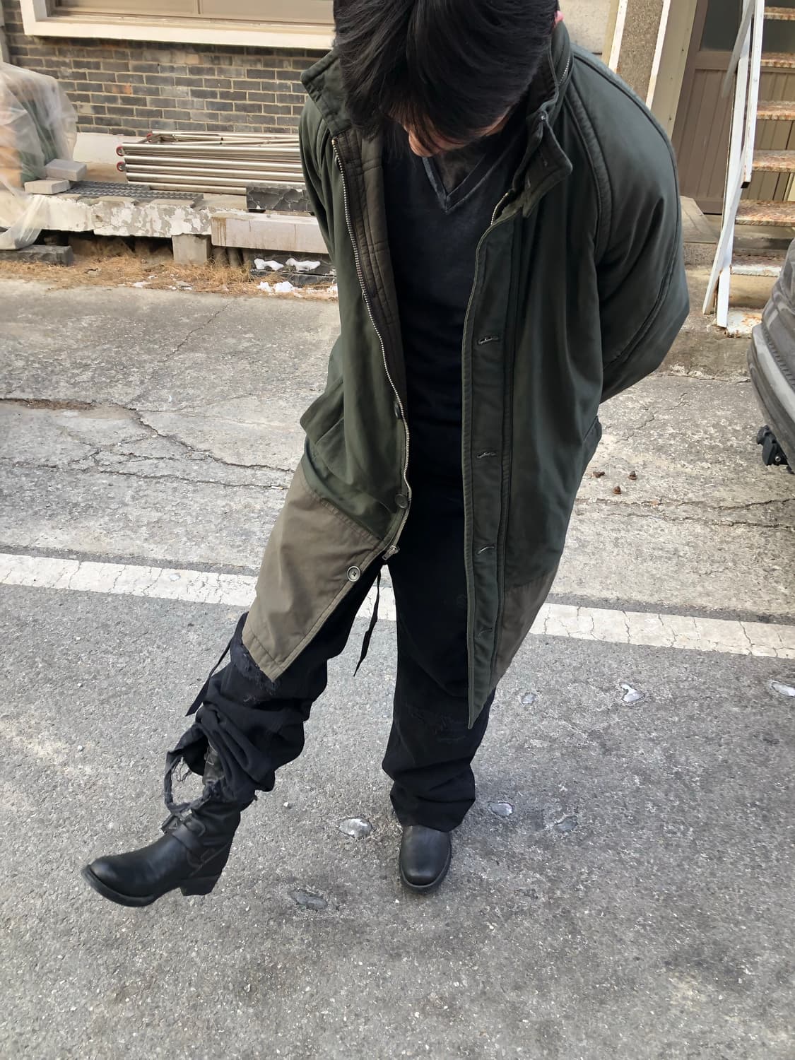 마크제이콥스 밀리터리 퀼팅 코트 상품이미지4