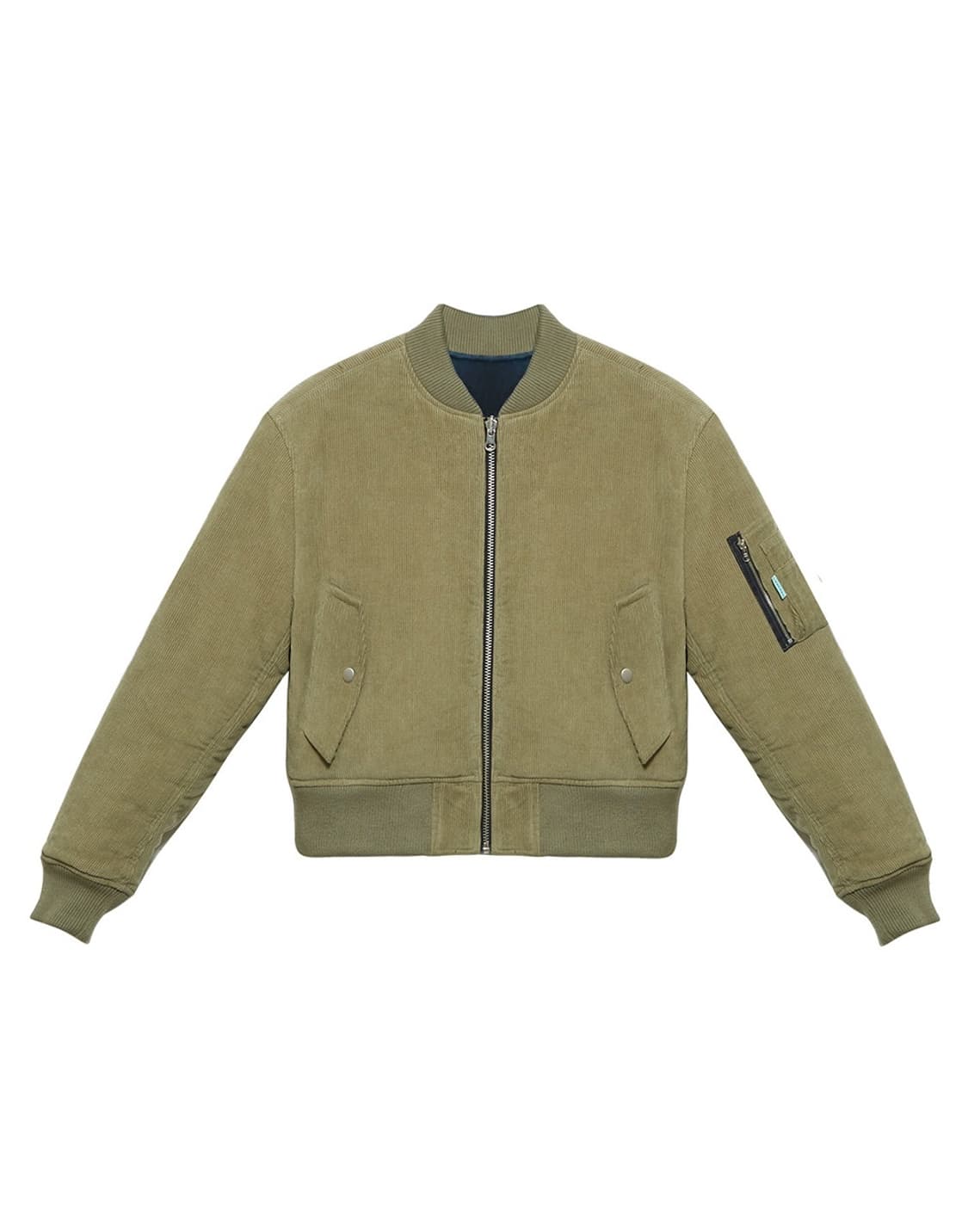 인스턴트펑크 리버시블 코듀로이 MA-1 카키 상품이미지2