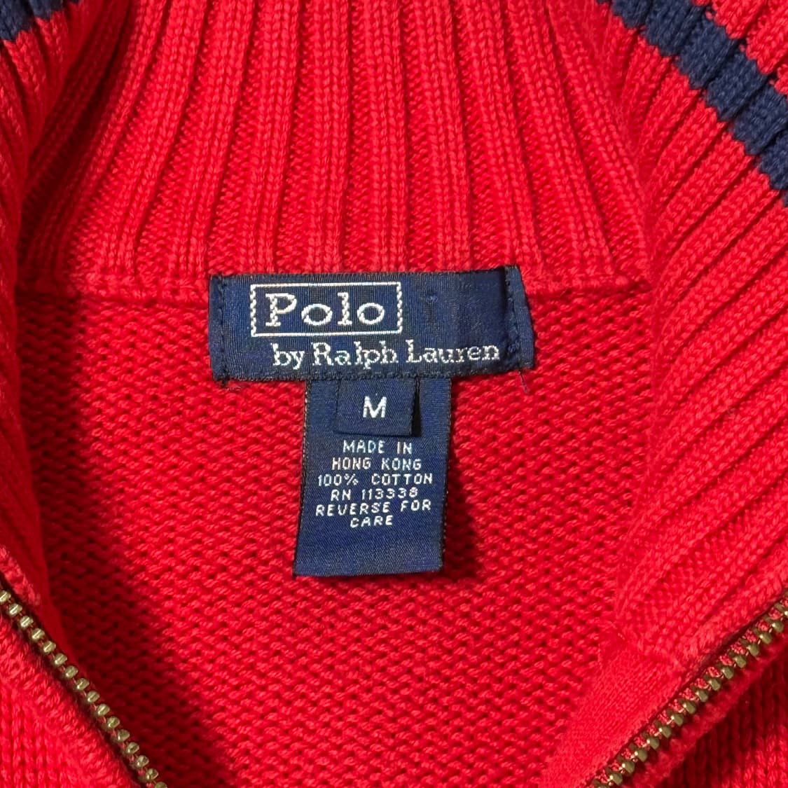 폴로 랄프로렌 반집업 니트 상품이미지6