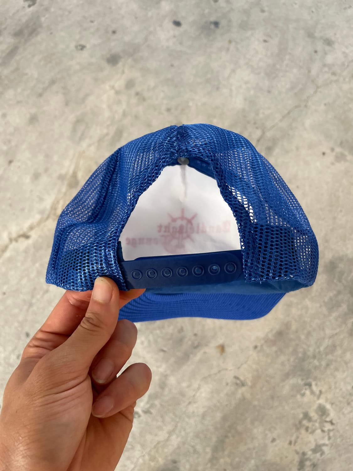 8-90s Trucker Blue Mesh Cap 상품이미지5