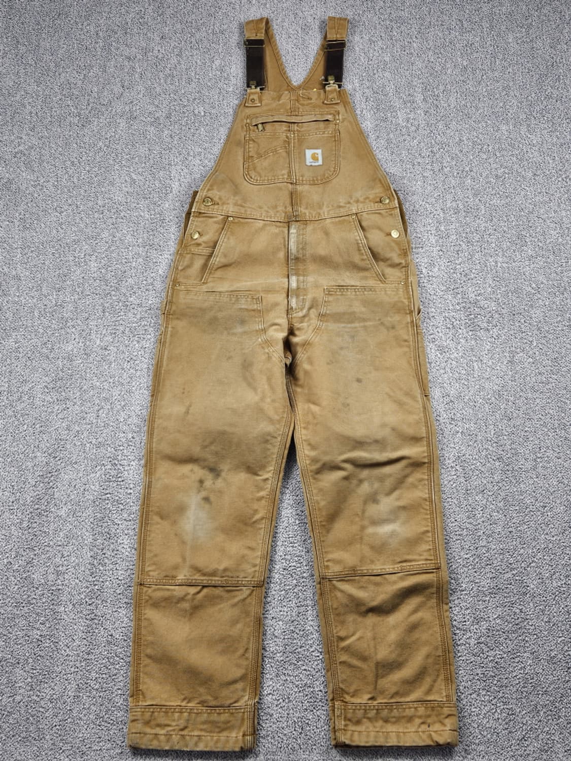 칼하트 덕 캔버스 더블니 워크 오버롤 ( 34 X 34 ) / 10238 상품이미지2