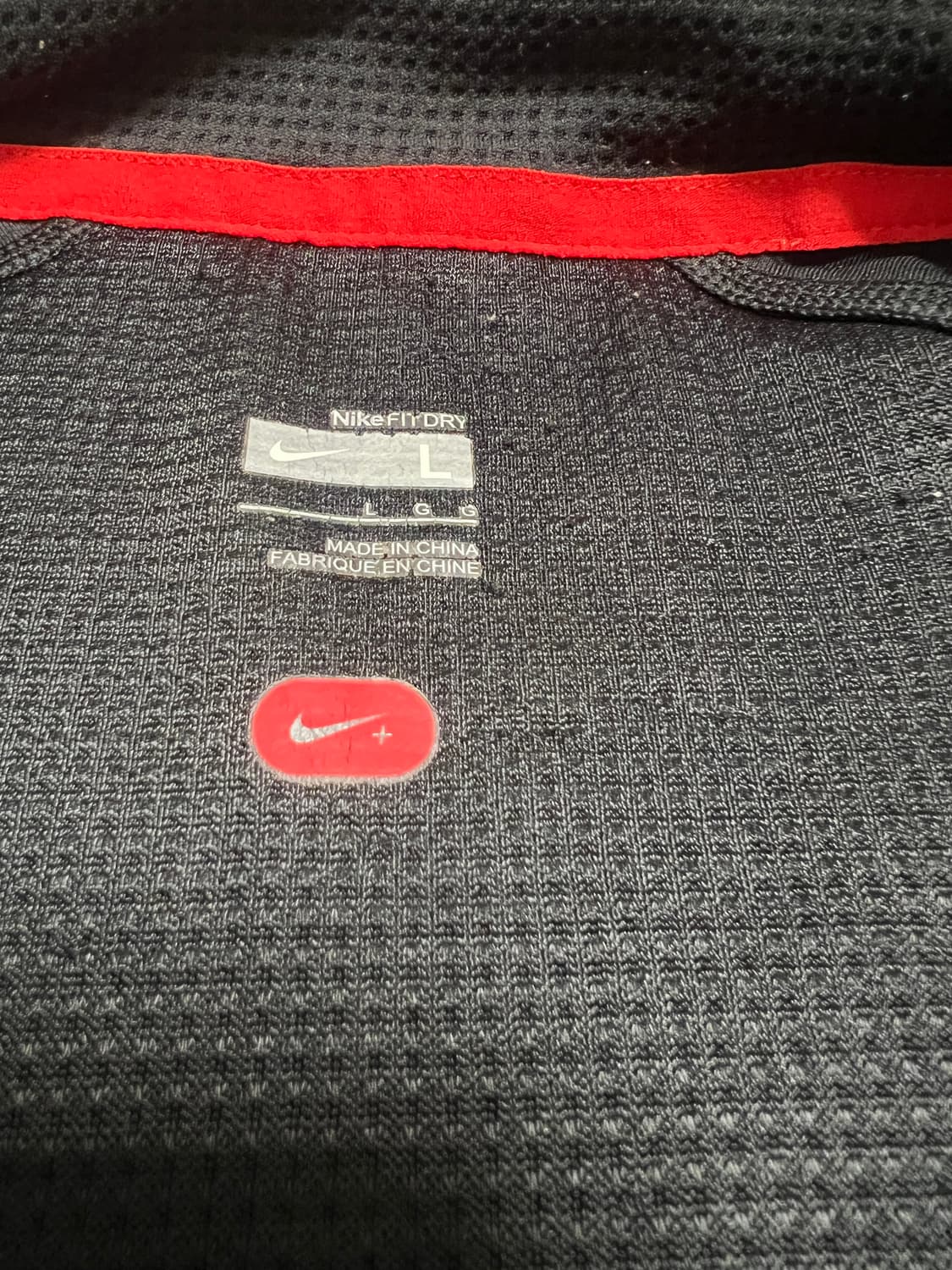 나이키 Nike FIT 집업 자켓 블랙 / L 상품이미지9