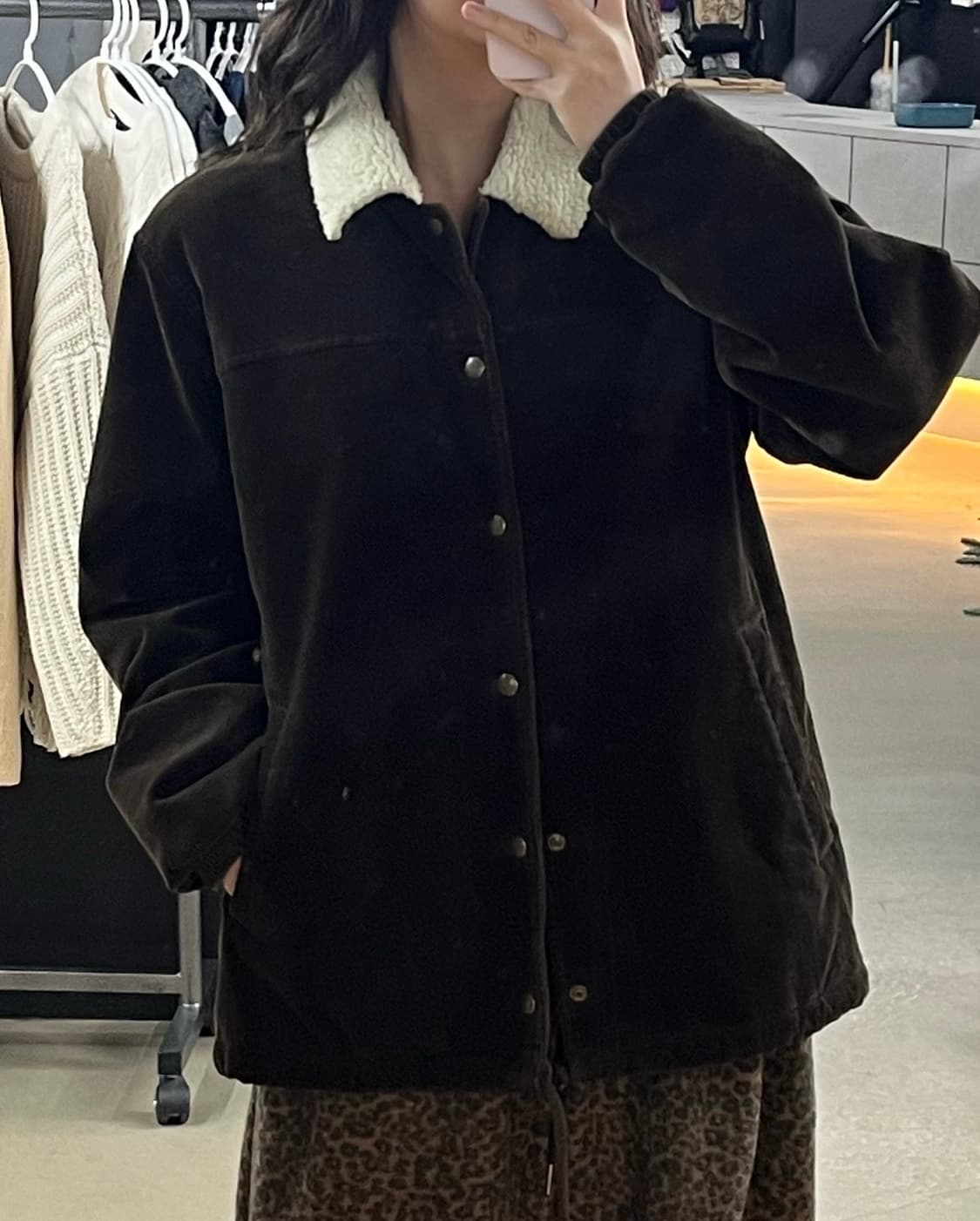 빔즈 양털 자켓 상품이미지2